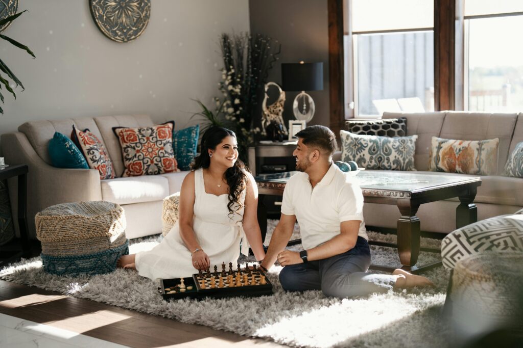 couple at home